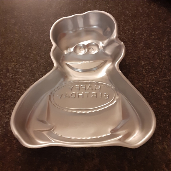 Vintage 1982 Wilton Sesame Street Cookie Monster Cake Pan - Picture 5 of 16